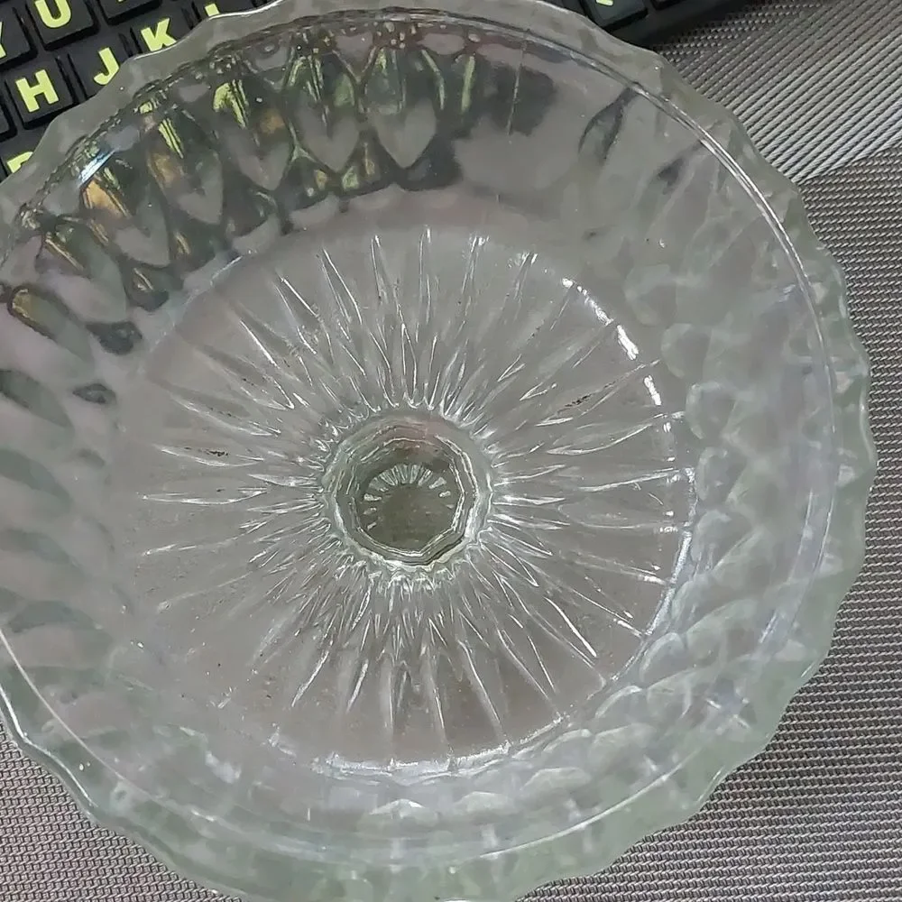 Hoosier Glass Compote Pedestal bowl
